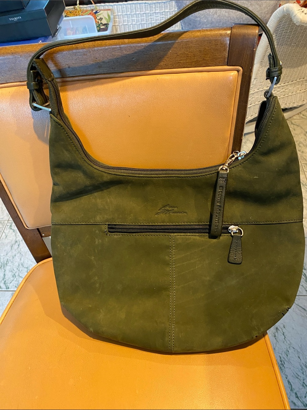 Stone Mountain Nubuck Suede Bag